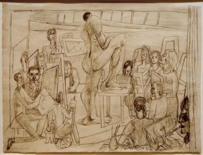 Studenten von Max Beckmann