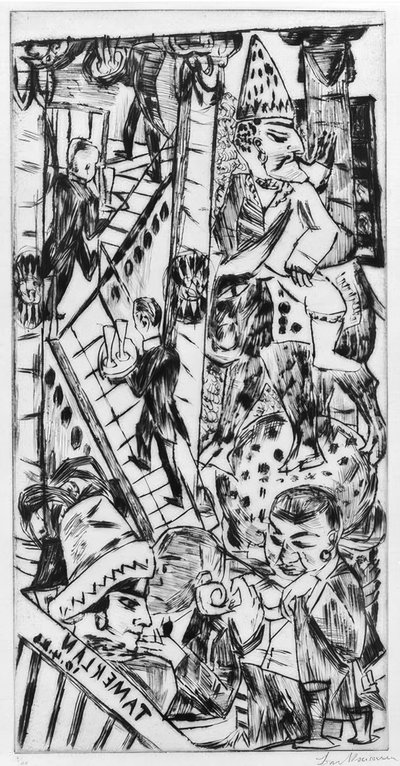 Tamerlan von Max Beckmann