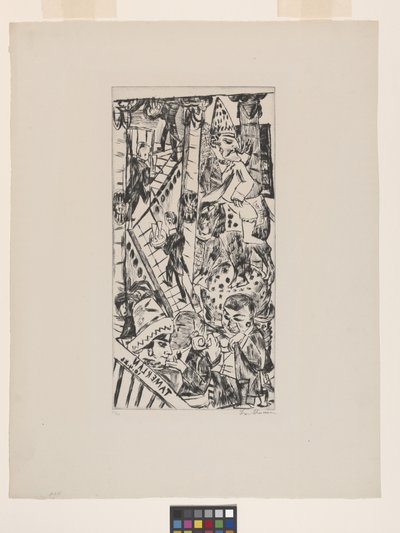 Tamerlan von Max Beckmann