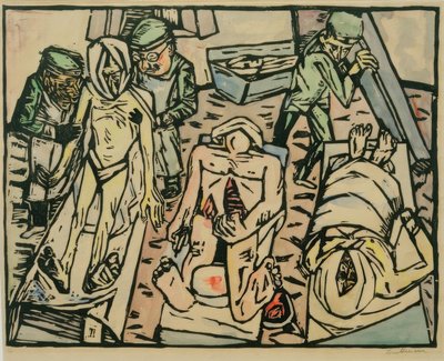 Totenhaus von Max Beckmann