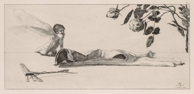Ein Handschuh: Amor von Max Klinger