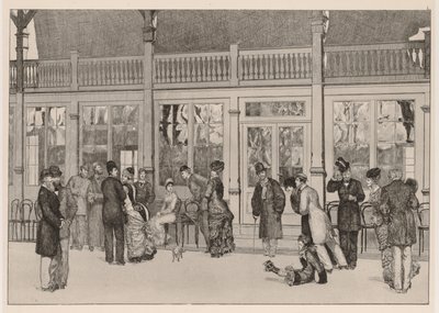 Ein Handschuh: Der Ort, 1880 von Max Klinger