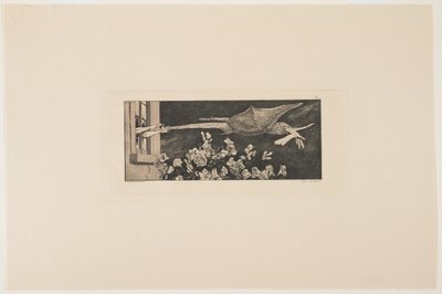 Entführung, 1881 von Max Klinger