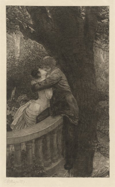 Im Park: pl.4 von Max Klinger