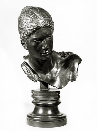 Der Kopf von Kassandra, ca. 1895 von Max Klinger
