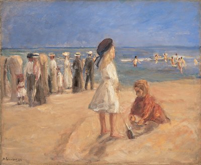 Strandleben, 1916 von Max Liebermann