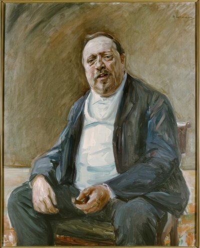Bildnis Alfred von Berger von Max Liebermann