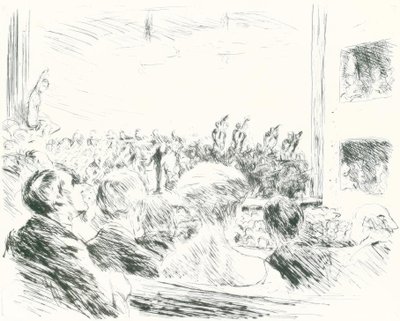 Das Symphoniekonzert von Max Liebermann