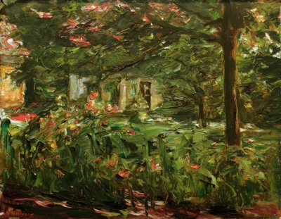 Der Nutzgarten nach Osten von Max Liebermann