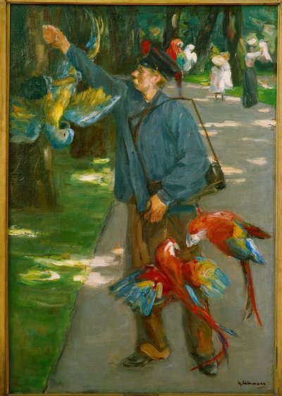 Der Papageienmann von Max Liebermann