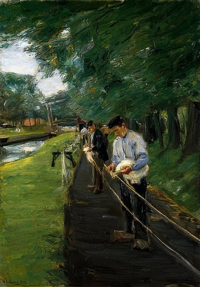 Die Seilerbahn in Edam von Max Liebermann
