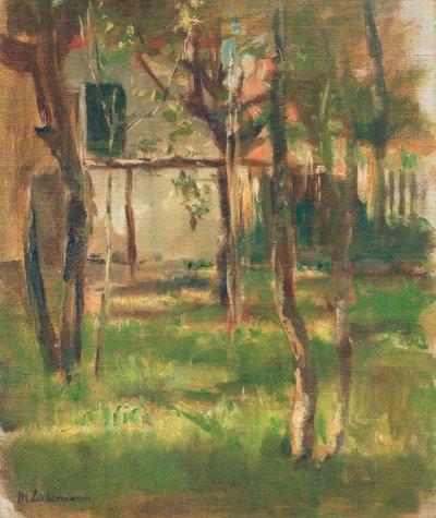 Haus mit Garten von Max Liebermann