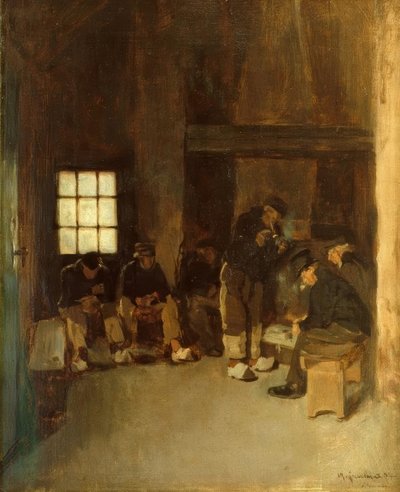 In der Lotsenstube von Max Liebermann