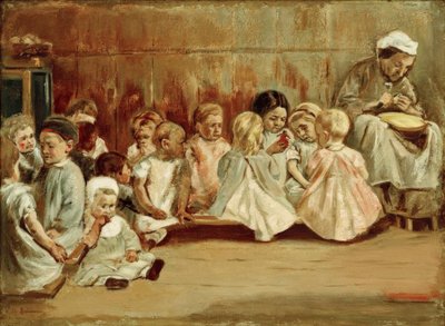 Kleinkinderschule von Max Liebermann