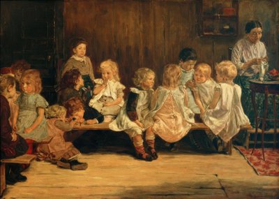 Kleinkinderschule in Amsterdam von Max Liebermann