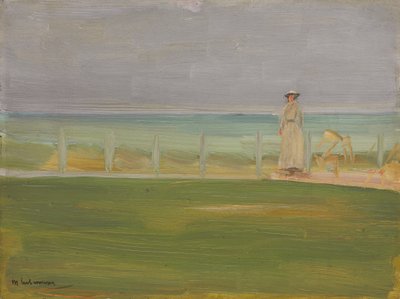 Dame am Strand, 1901 von Max Liebermann