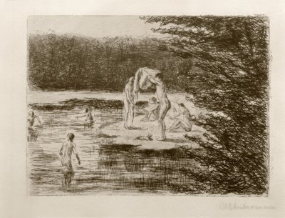 Badende Knaben von Max Liebermann