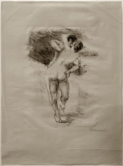 Liebesszene von Max Liebermann