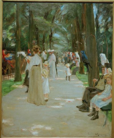 Papageienallee von Max Liebermann