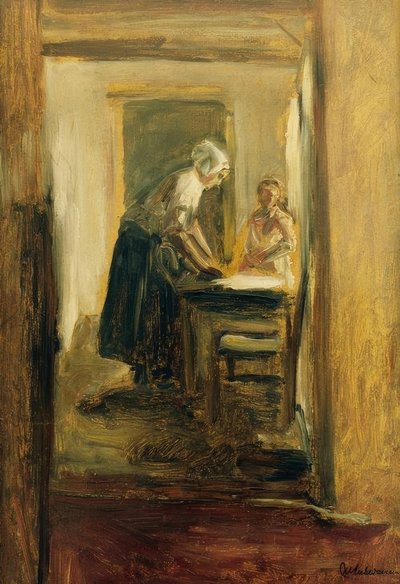 Plätterin von Max Liebermann