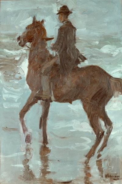 Reiter am Strand von Max Liebermann