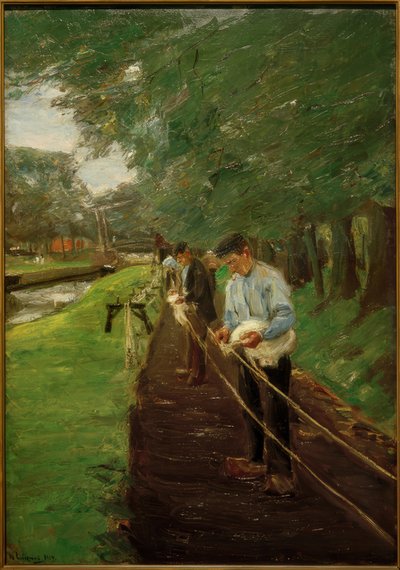 Seilerbahn in Edam von Max Liebermann