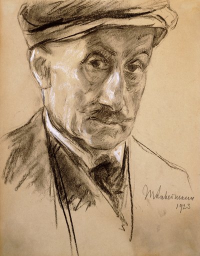 Selbstporträt, 1923 von Max Liebermann