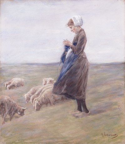 Schäferin von Max Liebermann