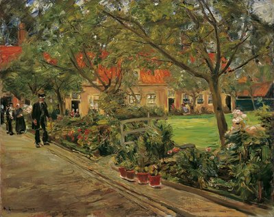 Spitalgarten in Edam von Max Liebermann