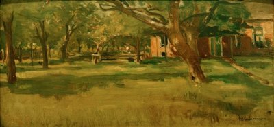 Studie zur Bleiche von Max Liebermann