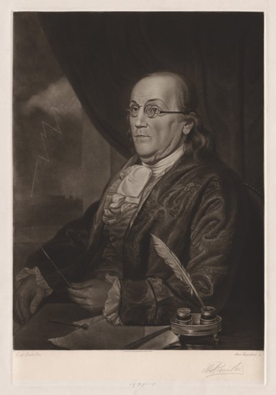 Benjamin Franklin von Max Rosenthal
