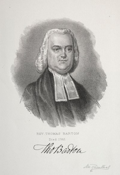 Rev. Thomas Barton von Max Rosenthal