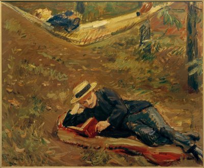 Hängematte (Siesta) von Max Slevogt