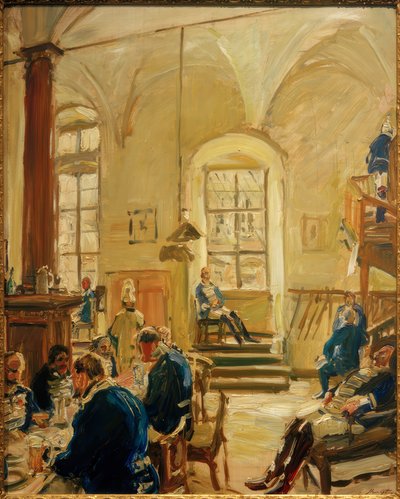 Hartschierwache von Max Slevogt
