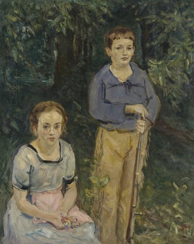 Nina und Wolfgang Slevogt von Max Slevogt