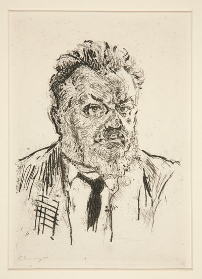 Selbstporträt von Max Slevogt