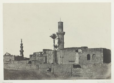 Moschee nahe Bab-el-Saïda, Kairo von Maxime Du Camp