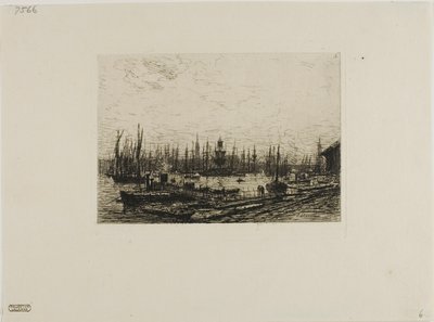 Hafen von Bordeaux von Maxime Lalanne