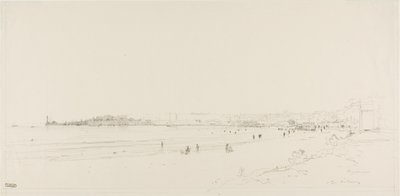 Der Strand von Royan von Maxime Lalanne