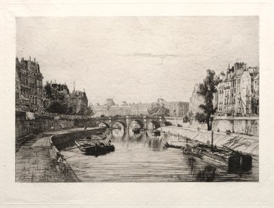 Vue prise du Pont S. Michel von Maxime Lalanne