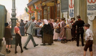 Ankerbrotverkauf im 3. Bezirk in Wien von Maximilian Lenz