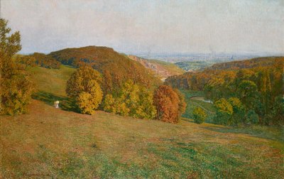 Wien vom Kobenzl aus von Maximilian Suppantschitsch