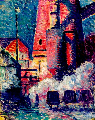 Hohe Öfen von Maximilien Luce
