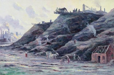 Der Schlackenberg, 1896 von Maximilien Luce