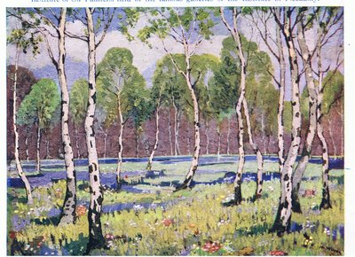 Frühlingswald von May Wilson Preston