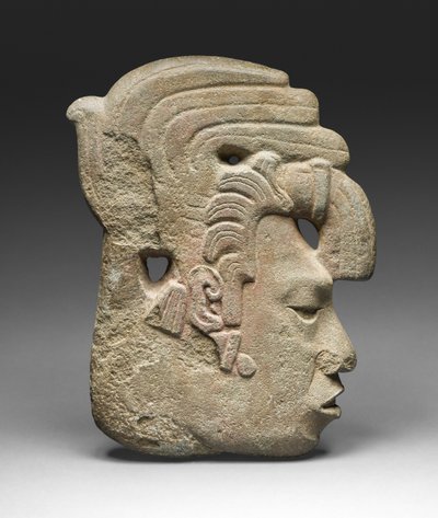 Königliches Profil, 650-800 n. Chr. von Mayan