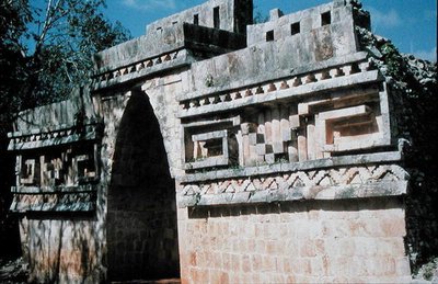 Ansicht des Bogens von Mayan Mayan