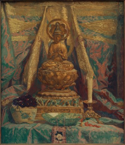 Buddha-Stillleben von Melchior Lechter