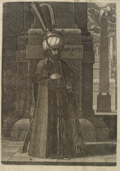 Prinz Ismael, persischer Gesandter von Melchior Lorck