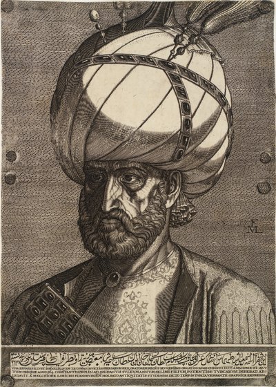 Prinz Ismael, persischer Gesandter von Melchior Lorck